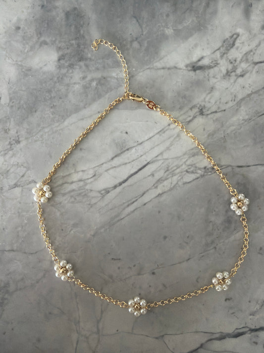 Jacqueline Lee Jewellery | Flower 18k Gold Filled Necklace