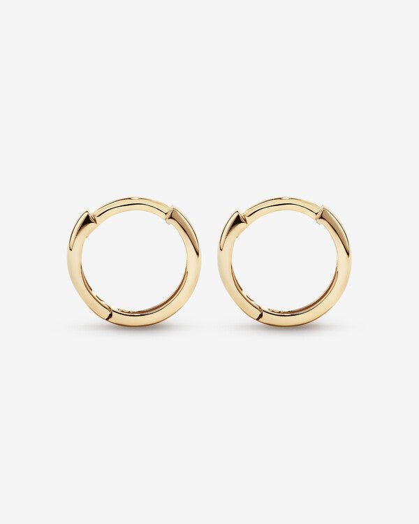 9k solid gold Huggies MADE-TO-ORDER