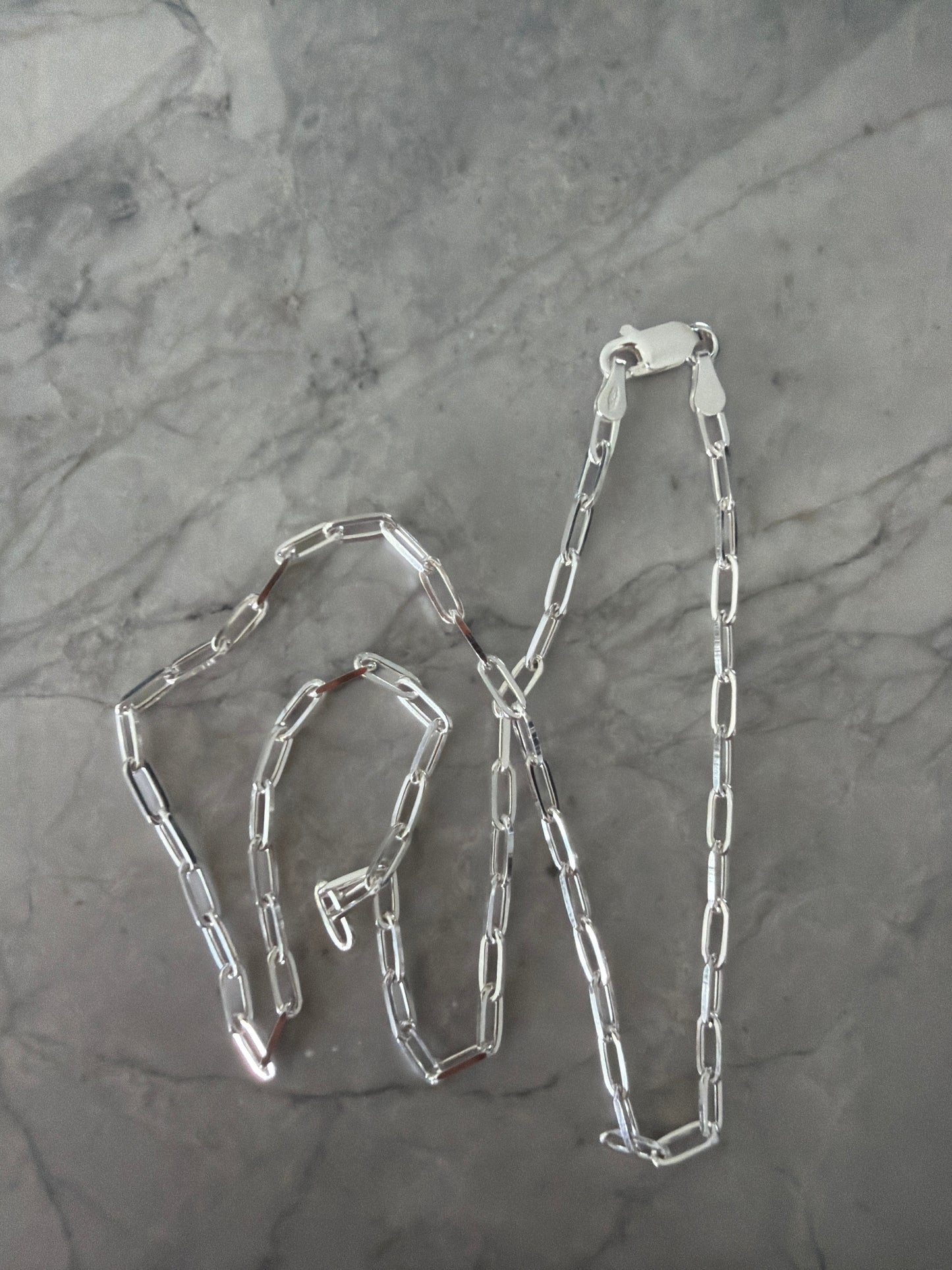 Penny Dainty Paperclip Stackable Necklace | 18k Gold-Filled / Sterling-Silver - Sale