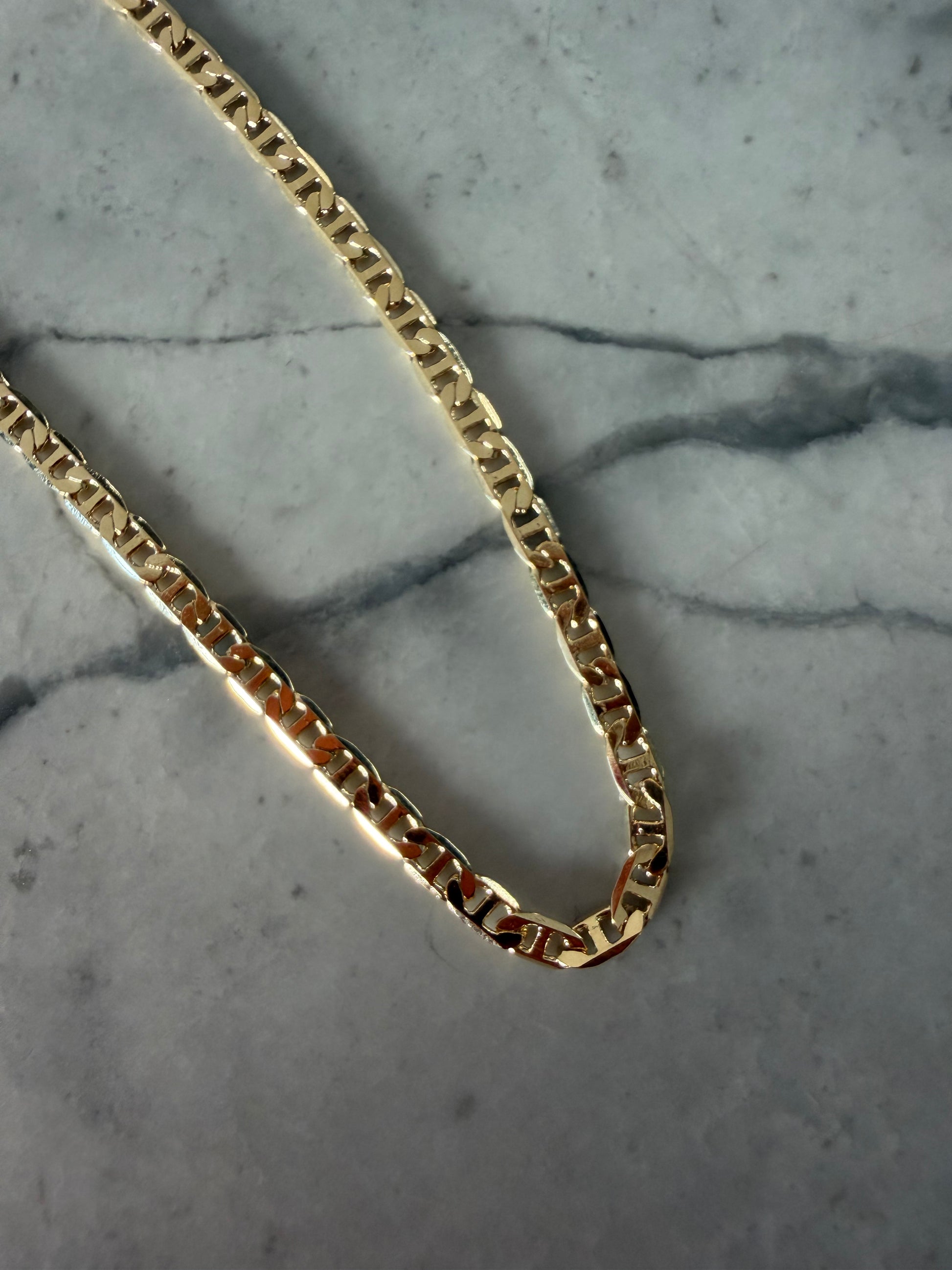 Jacqueline Lee Jewellery |  Italian links 18k gold filled anklet