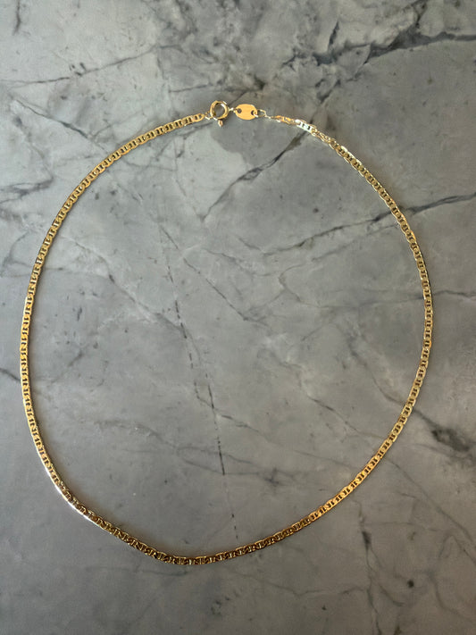 Jacqueline Lee Jewellery |  Italian links 18k gold filled necklace