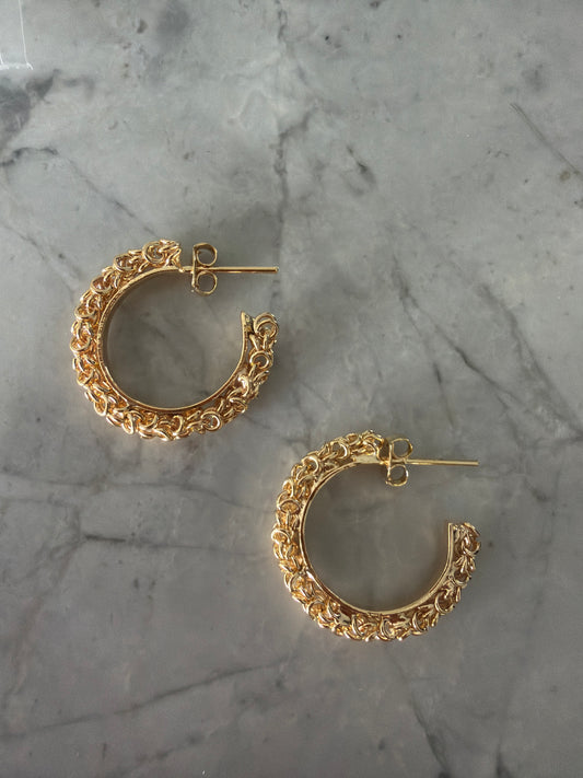 Jacqueline Lee Jewellery | Knotted 18k Gold Filled Earrings