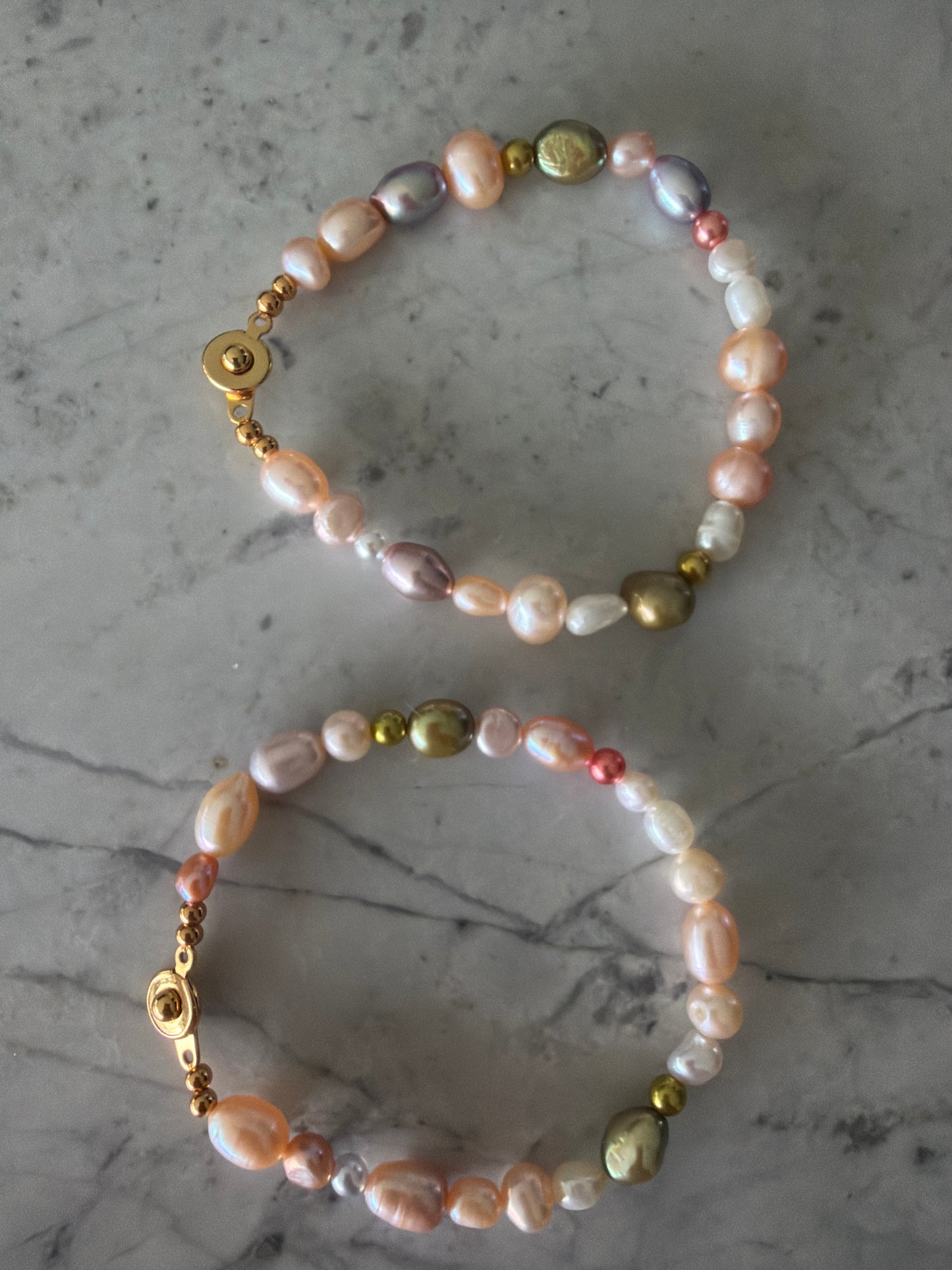 Jacqueline Lee Jewellery | Lustre Baby Pink Pearl Bracelet