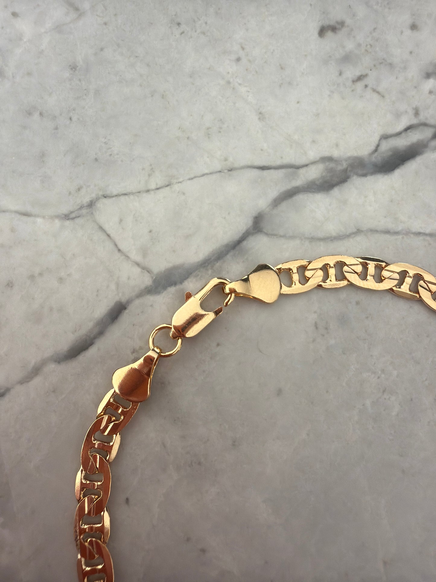 Jacqueline Lee Jewellery | Men’s Italian Links 18k gold filled Bracelet