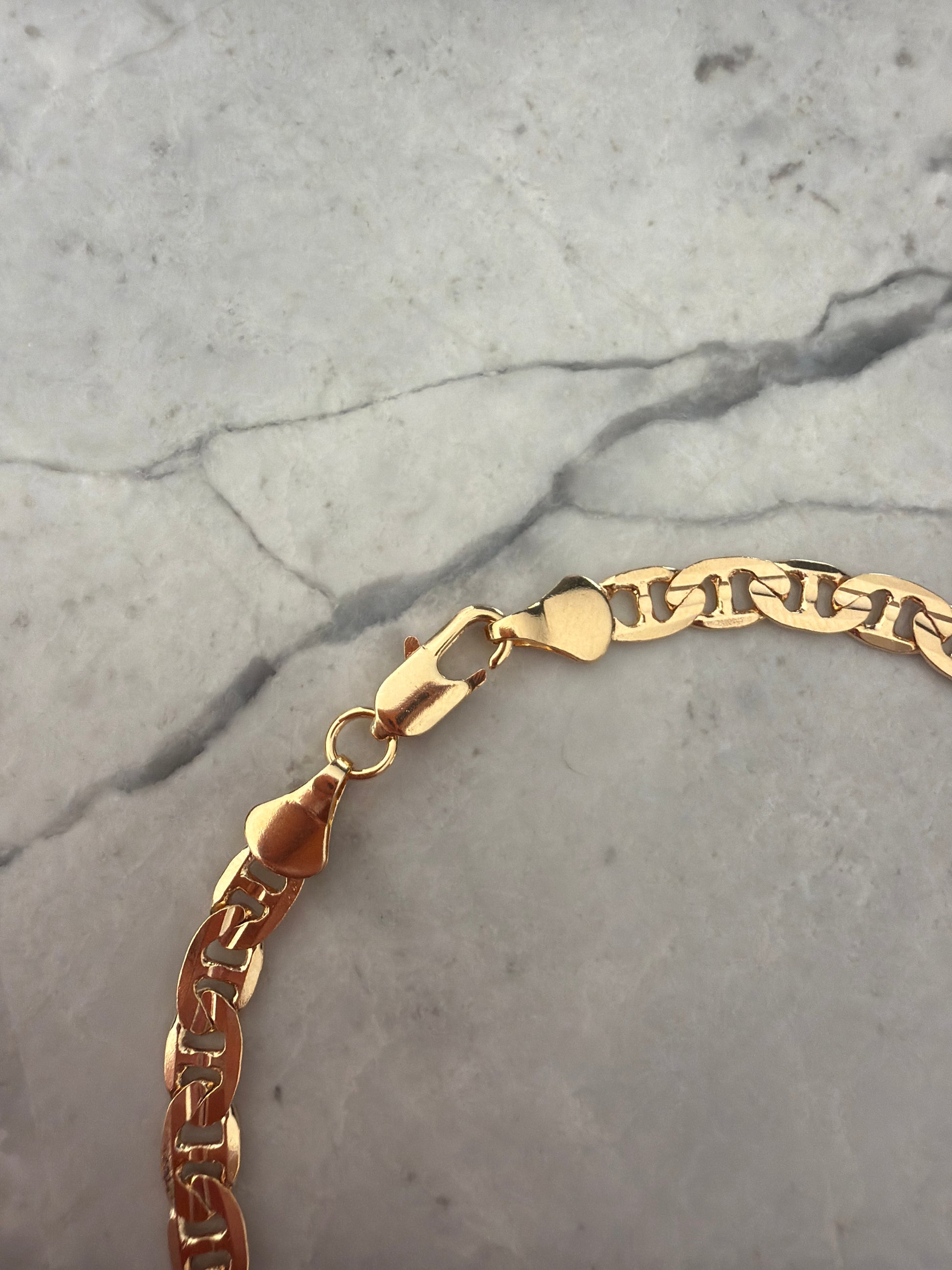 Jacqueline Lee Jewellery | Men’s Italian Links 18k gold filled Bracelet
