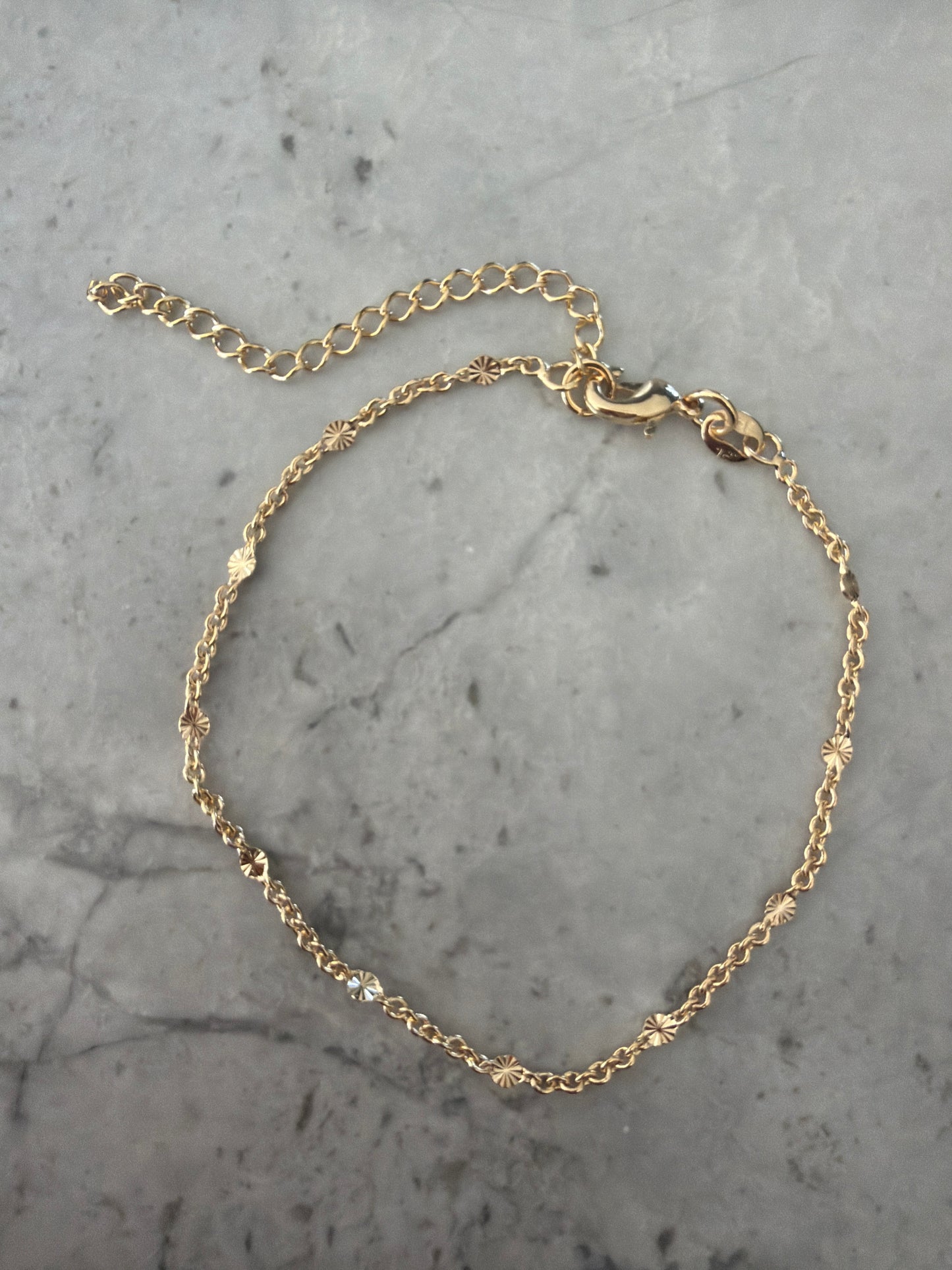 Jacqueline Lee Jewellery | Olivia Circle Star 18k Gold Filled Bracelet