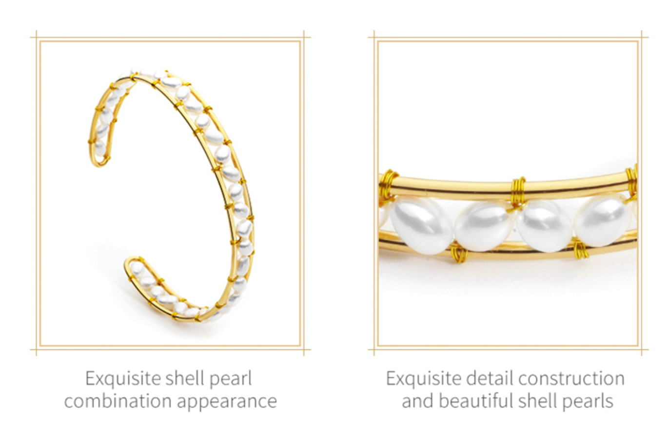 Aurelia Celeste Pearl Cuff