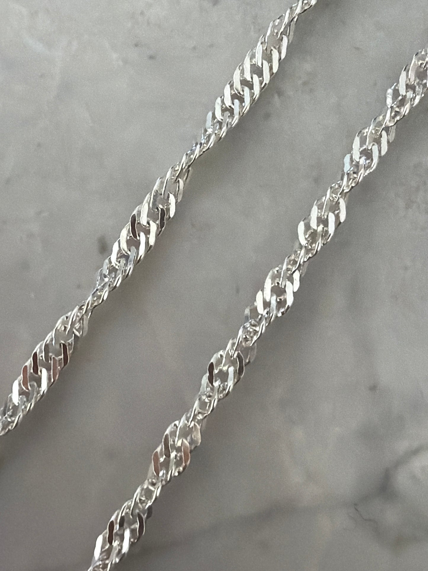 Jacqueline Lee Jewellery | Sterling Silver Dainty Twist Bracelet