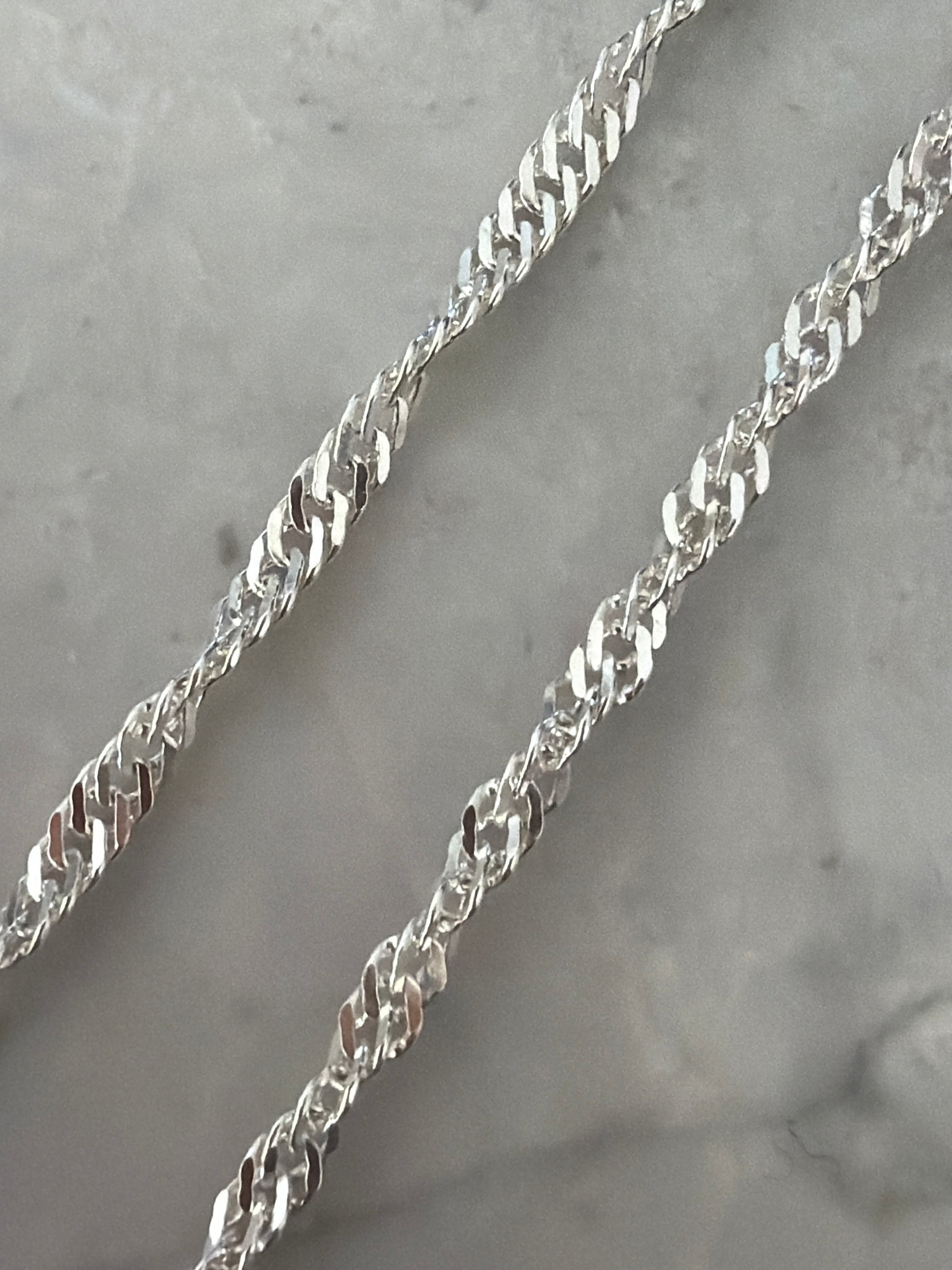 Jacqueline Lee Jewellery | Sterling Silver Dainty Twist Bracelet