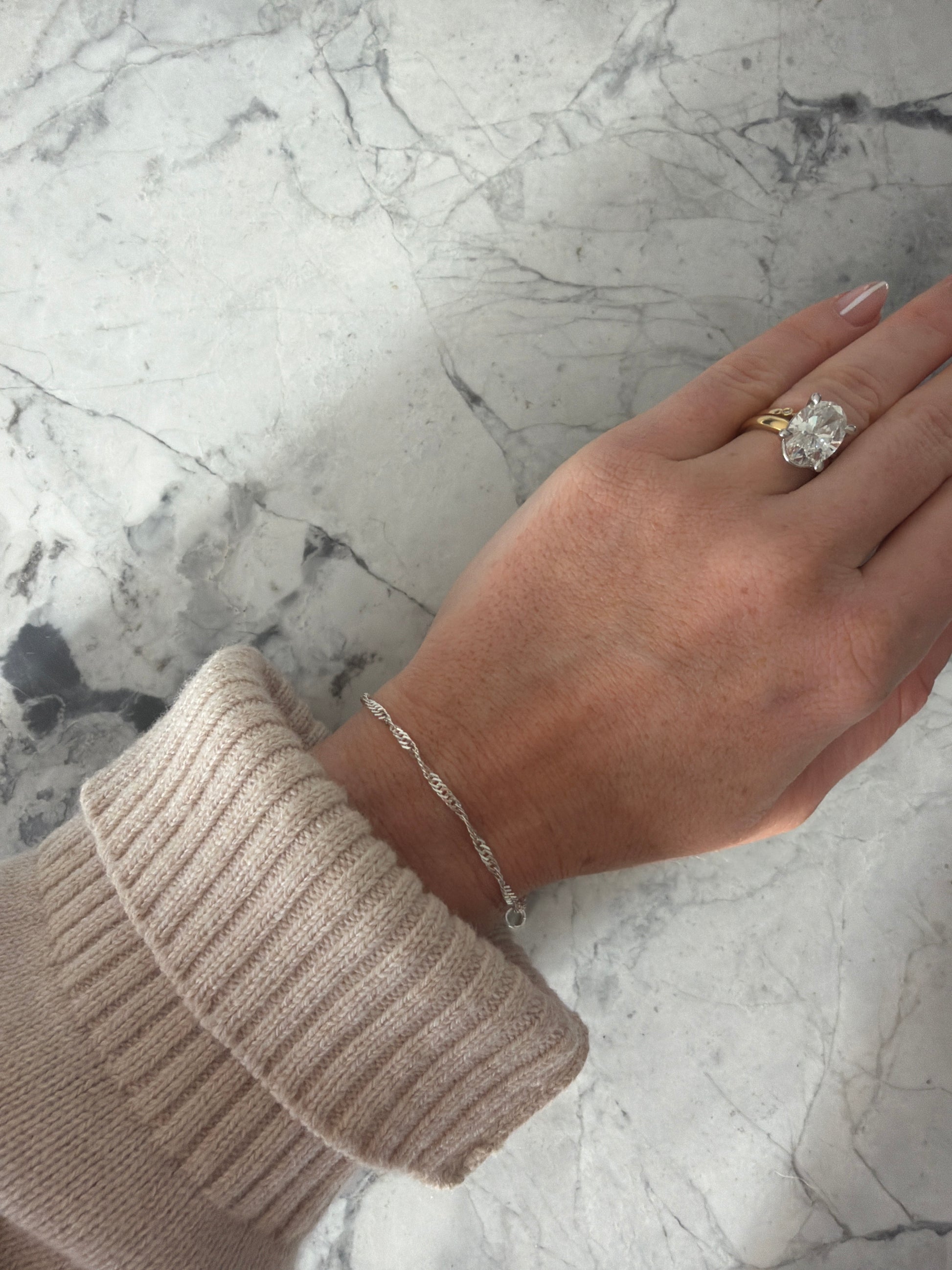  Jacqueline Lee Jewellery | Sterling Silver Dainty Twist Bracelet