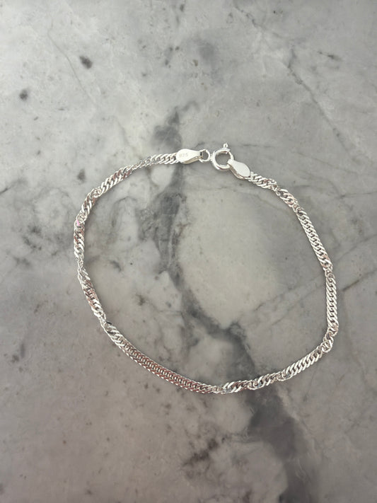  Jacqueline Lee Jewellery | Sterling Silver Dainty Twist Bracelet