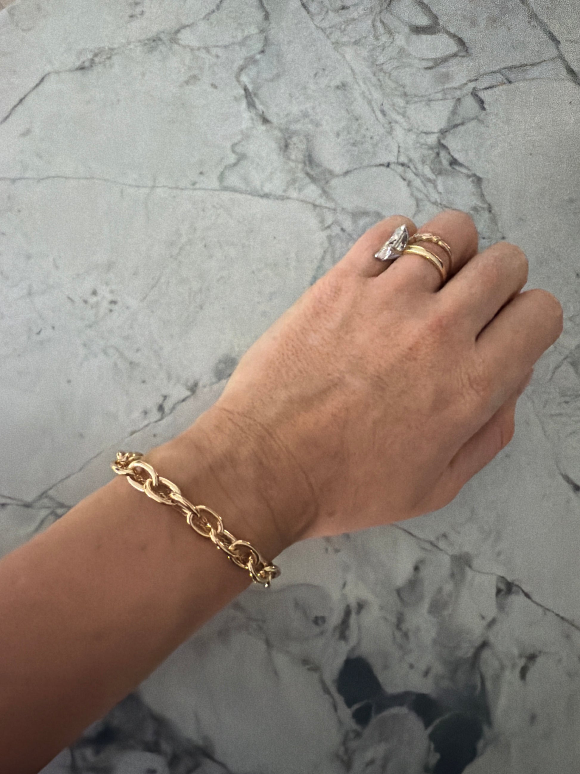 Jacqueline Lee Jewellery | Toni Chunky Gold Links Bracelet