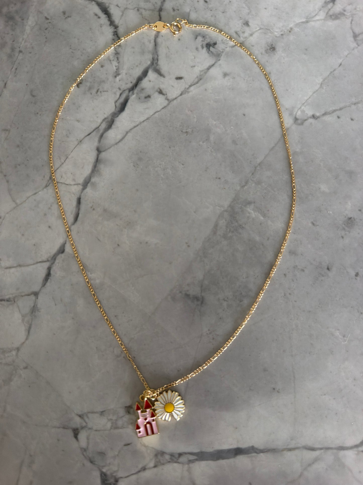 Jacqueline Lee Jewellery | Daisy Castle Necklace 18K Gold Filled