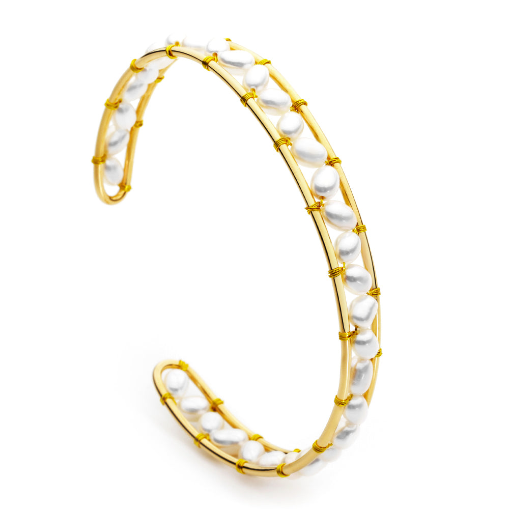 Aurelia Celeste Pearl Cuff