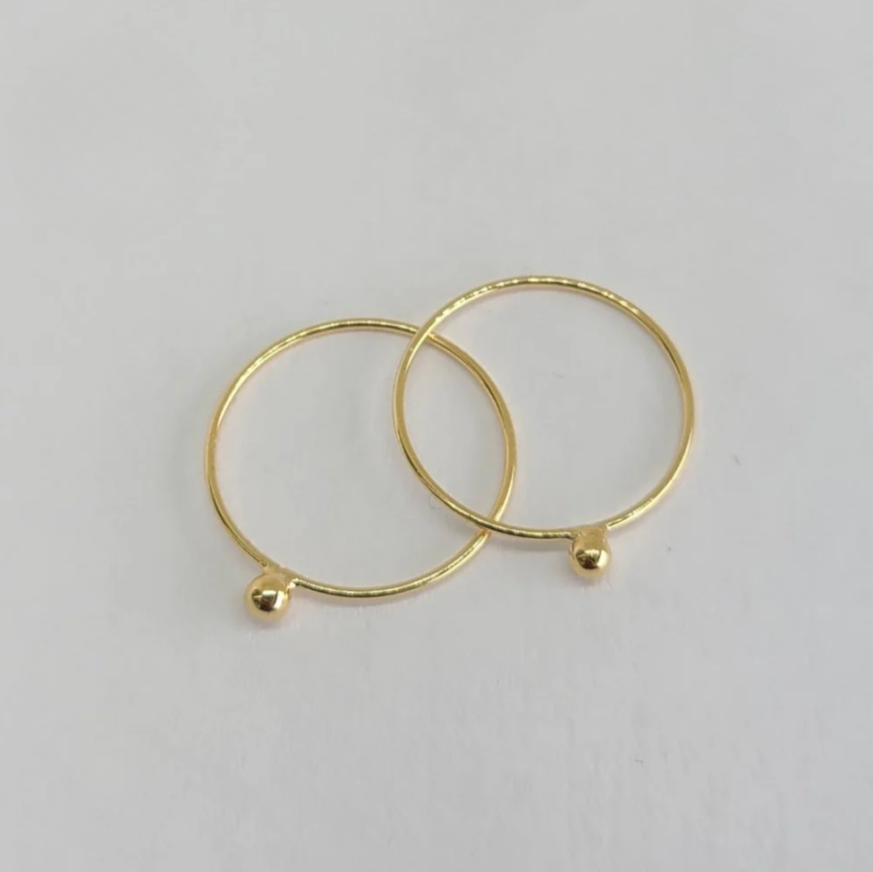 Simple Stackable Ball Ring